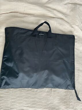 Suitsupply Black Nylon Garment Bag with Top Handles